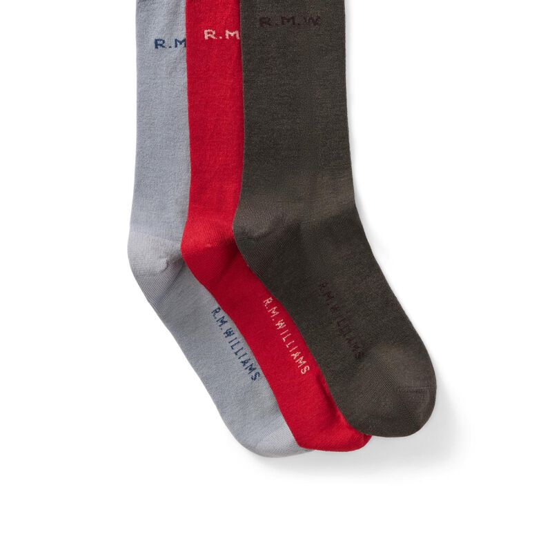 R.M. Williams RMW Socks - 3 Pack image number 3